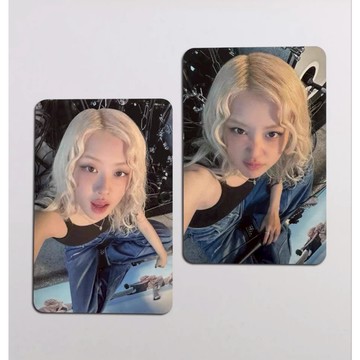 ⭐正版代購⭐朴彩英Rose肉小卡 rolo2 k4簽售特典卡j版 盤腿抬頭肉 皺鼻肉 BLACKPINK粉墨Rosie