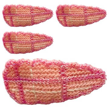 SY 兒童造型BB夾 SY10950 4個  粉色