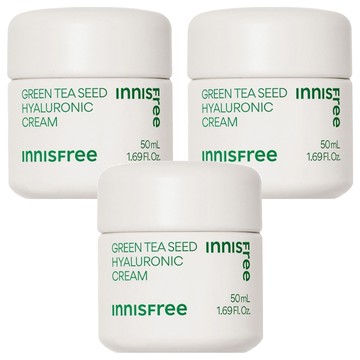 INNISFREE 台灣公司貨 綠茶籽精粹保濕乳霜  50ml  3件
