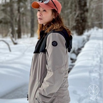 3M輕量科技羽絨外套 黑+深藍 XS