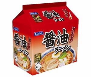 大黒食品工業 AKAGI(アカギ) 醤油ラーメン 5食パック×6袋入｜ 送料無料