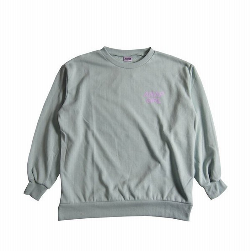 33 Off Sale セール Anap Girl アナップガール 150 160cm バックロゴトップス ミント メール便ok 21秋冬 長袖 ロンt ミニ裏毛トレーナー 子供服 通販 Lineポイント最大0 5 Get Lineショッピング