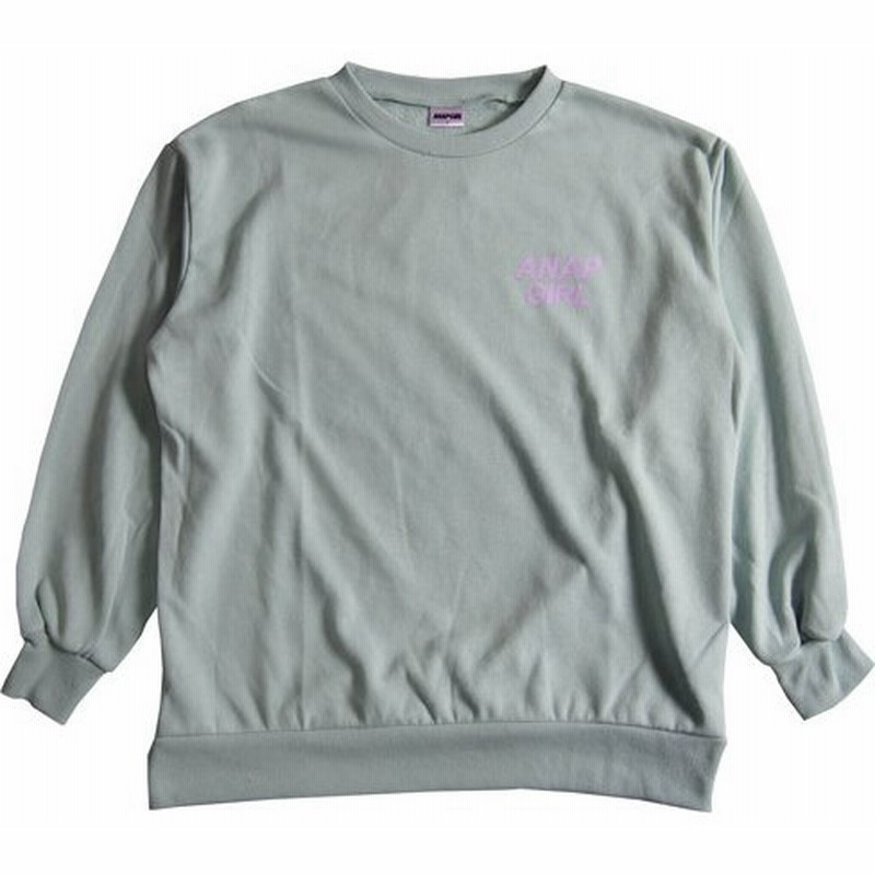 33 Off Sale セール Anap Girl アナップガール 150 160cm バックロゴトップス ミント メール便ok 21秋冬 長袖 ロンt ミニ裏毛トレーナー 子供服 通販 Lineポイント最大0 5 Get Lineショッピング