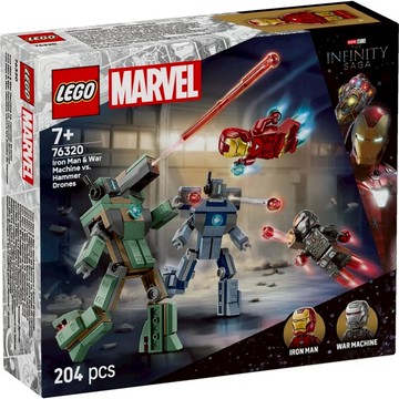 [樂享積木] LEGO 76320 鋼鐵人和戰爭機器大戰漢默鋼鐵士兵 超級英雄系列