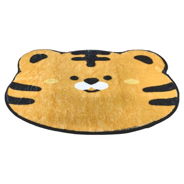 半島良品 仿羊絨吸水防滑地墊  40 x 60cm  橘小虎 橘色