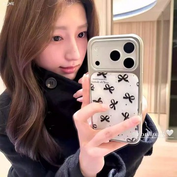 韓系ins蝴蝶結適用于iPhone17promax蘋果手機殼16/14/13高級12/11