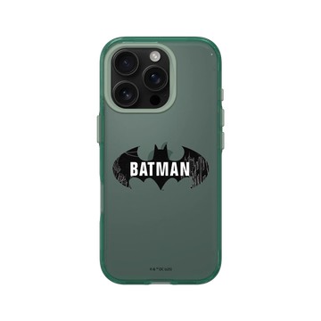 iPhone 16 Pro Clear 憂墨綠 - Batman 蝙蝠俠 - Logo