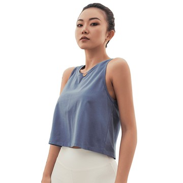 女運動背心 寬松美背背心 瑜伽T恤衫 運動t恤 速乾 健身上衣 現貨【Sandman Sports】