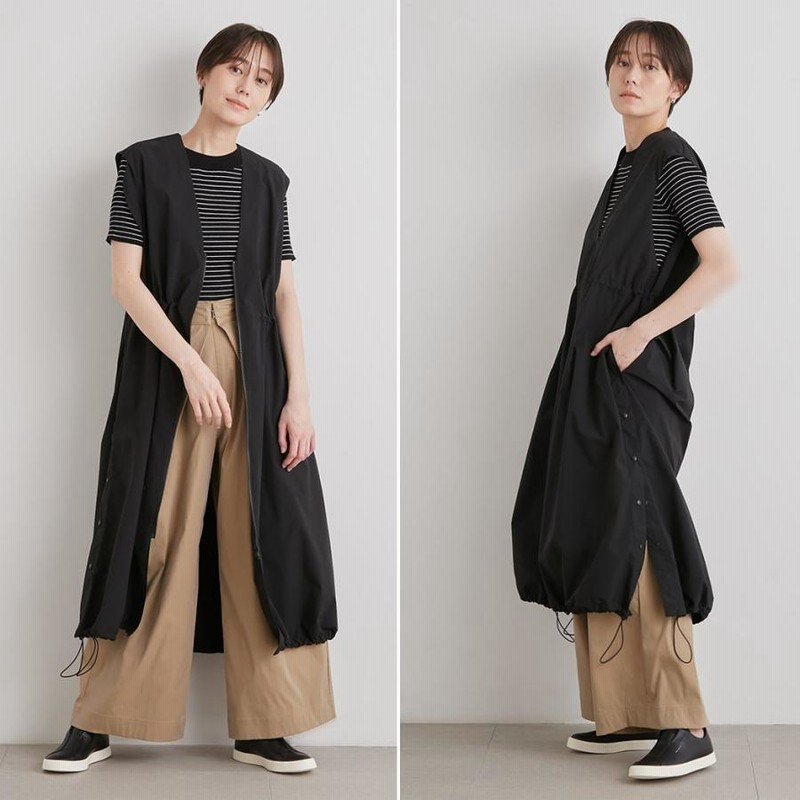 新品 emmi 撥水 ロングフーディーコート コート｜emmi（エミ）の通販サイト 【公式】