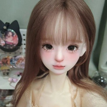 bjd娃娃bjd四分bjd樹脂材質娃娃4分Yuri女娃bjd素體bjd人偶sd娃娃 交換禮 bjd四分娃 四分女娃 關節