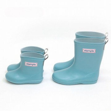 日本 Stample 兒童雨鞋 No.75005 馬卡龍藍(56) - 19cm