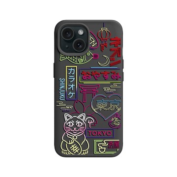 iPhone 15 SolidX 黑 - Denise Rashidi (Surudenise) - 東京霓虹