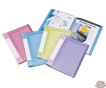 雙鶖FLYING 果凍色 60入 資料簿 (無內紙) /本 (顏色隨機出貨) 1660【APP滿額下單10%點數(單一帳號最高1000點)】9/30止