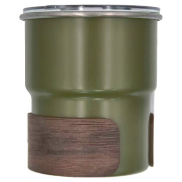 FANCY LIFE 戶外防燙杯 300ml 軍綠色  1個