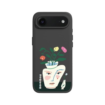 iPhone Air SolidX 黑 - Livia Fălcaru - 花瓶有張臉