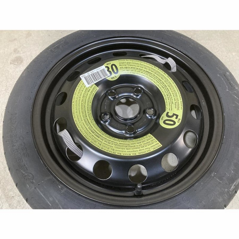 125/70 R18 スペアタイヤ（ゴルフⅤに搭載されていたもの） 125/70 R18 スペアタイヤ（ゴルフⅤに搭載されていたもの） VW