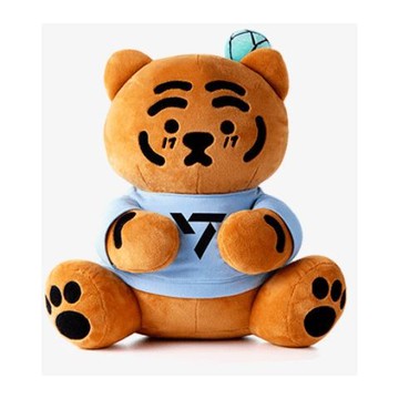 ⭐韓國代購正版⭐韓國SEVENTEEN卡通老虎兔子Keyring Set公仔毛絨玩具揹包玩偶掛件