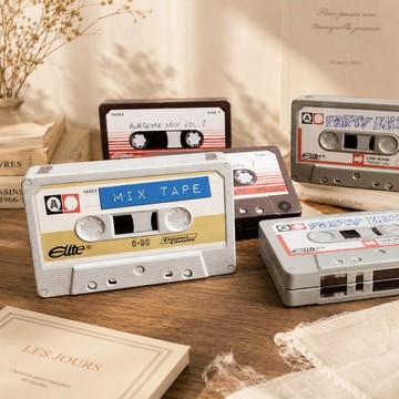 Vintage 復刻索尼錄音卡帶糖果盒 - 2款入【英國糖迷你包2包入】