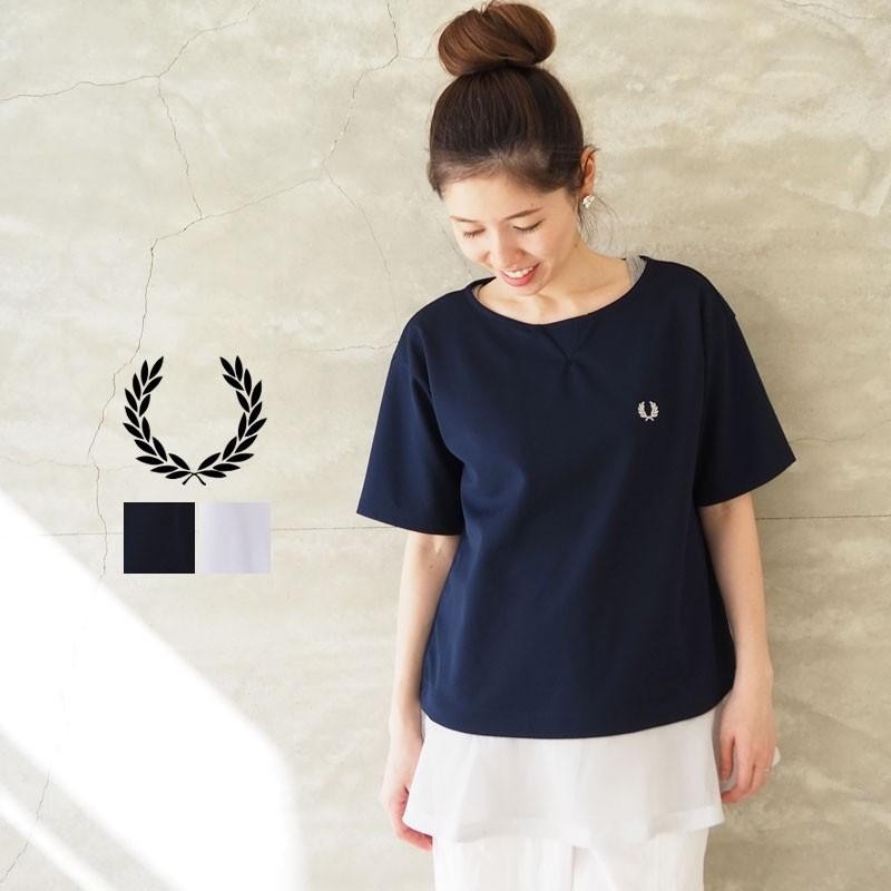 フレッドペリー Tシャツ レディース FRED PERRY PIQUE TOP F5377