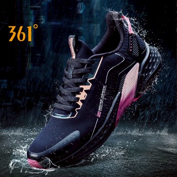 361度雨擋女跑步運動鞋科技防濺水彈緩震舒適休閒 682032222