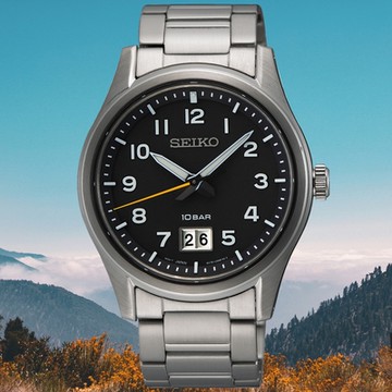 SEIKO精工 CS系列 簡約經典大日期窗腕錶 聖誕節 禮物 送禮 6N76-00K0D/SUR569P1