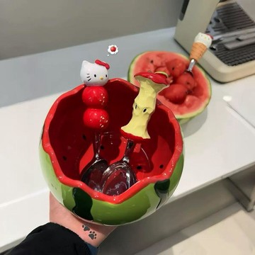 🌞包包優選寶藏品🌟🌟糖葫蘆冰淇淋湯勺甜筒西瓜創意飯勺卡通可愛餐具高顏值勺子🌞