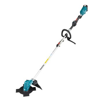 牧田DUR191LRF1 雙鋰電18V/3.0Ah無刷割草機可用鋸片.兩節式