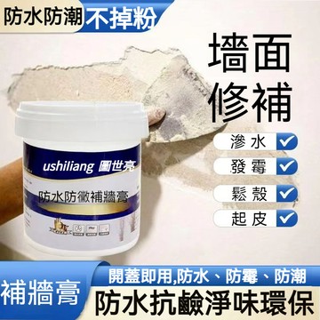 防水防潮 補墻膏 補土膏 批土 墻壁修補膏 墻面修補 壁癌補土膠 膩子膏 防霉防水批土漆 墻壁裂縫修補 披土補強膏