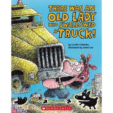 There Was an Old Lady Who Swallowed a Truck Scholastic出版社旗艦店