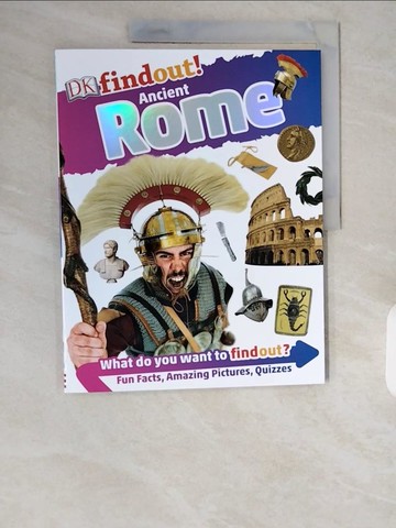 【書寶二手書T1／少年童書_ZHK】Ancient Rome (DK Findout!)_DK