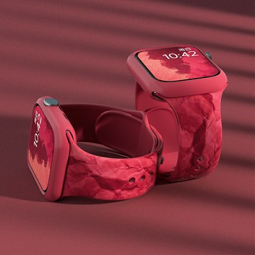 優購生活~適用iwatch7表帶applewatch5/6/8 se保護套ultra蘋果手表41/49mm硅膠表帶高級小眾創意新款男女潮臣頌952錶帶 皮帶 尼龍帶 硅膠錶帶 佳明 錶扣拆裝工具 現貨