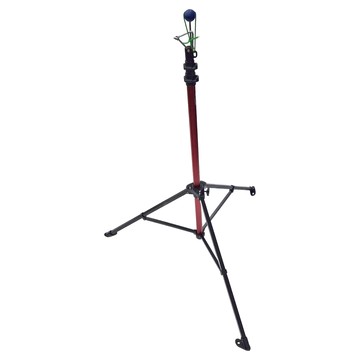 LOGOS Premium系統燈柱PSL-250 鋁合金、鋼鐵材質 含燈柱、營釘、收納袋  黑色 + 紅色  1個