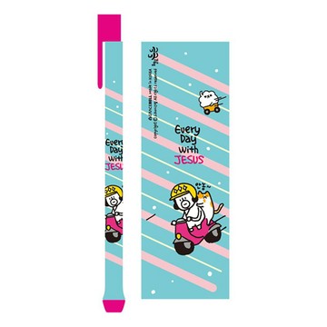 Hello DunDun 哈囉登登系列 按壓式原子筆 05.你好