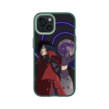 iPhone 15 Clear 憂墨綠 - 火影忍者 Naruto - 角色系列-宇智波斑