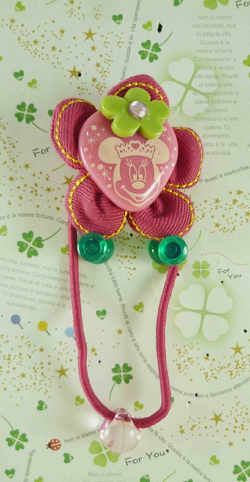 【震撼精品百貨】Micky Mouse 米奇/米妮  造型髮束-花米妮 震撼日式精品百貨