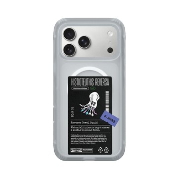iPhone 17 Pro Max AirX 流變灰 - Marine Debris - 塑膠袋逆帆魷