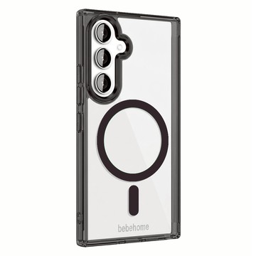 Bebehome 冰晶幻彩磁吸防摔手機殼 支援MagSafe  透黑色  三星S26 Plus