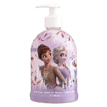 AIR-VAL Disney 西班牙溫和防護洗手液體皂 Frozen 冰雪奇緣 500ml 洗後保濕不乾澀 花果香味  1瓶