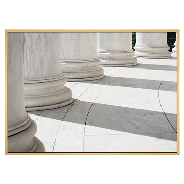 菠蘿選畫所 柱廊 II CMCL3415D 掛畫 40 x 30cm 木色