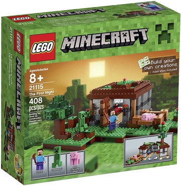 【折300+10%回饋】Lego Minecraft 21115 The First Night [ 平行進口商品 ]