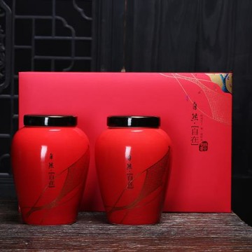 茶葉禮盒裝空盒高檔普洱茶古樹茶包裝盒陶瓷空罐福鼎白茶綠茶陳皮