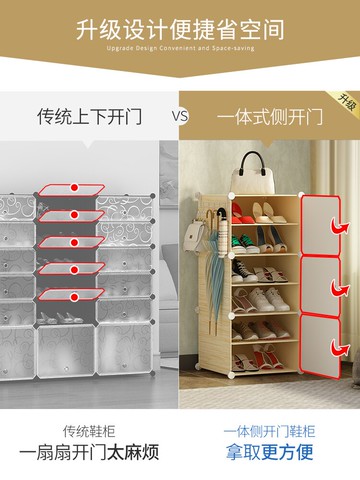 鞋架子家用簡易經濟型鞋子放門口鞋柜收納神器防塵多層省空間宿舍
