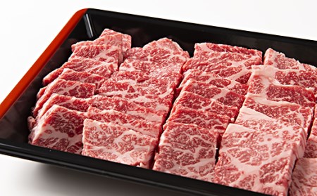 村上牛 焼肉 500g×1パック 約2～3人前 厚めにカット 生産者直送 にいがた和牛 santaふぁーむ [B4001]