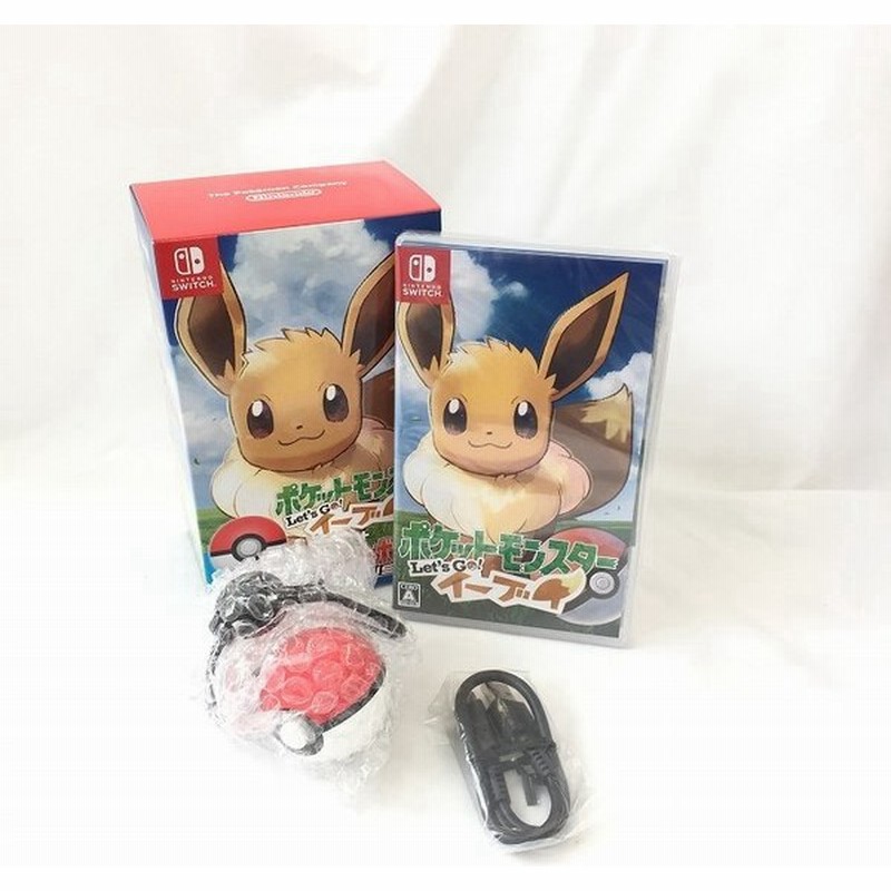 中古 ニンテンドー スイッチ ソフト ポケットモンスター Let S Go イーブイ モンスターボールplusセット Jgg5 通販 Lineポイント最大0 5 Get Lineショッピング