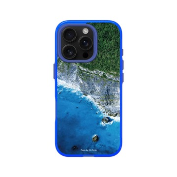 iPhone 16 Pro Clear 激光藍 - Chi Po-Lin 齊柏林《看見台灣》系列 - 清水斷崖