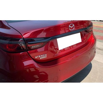 ~歐力斯~馬自達 MAZDA 19-23年 馬6 MAZDA6 後飾條 後廂飾條 尾門飾條 後車廂飾條 碳纖維紋 烤漆黑