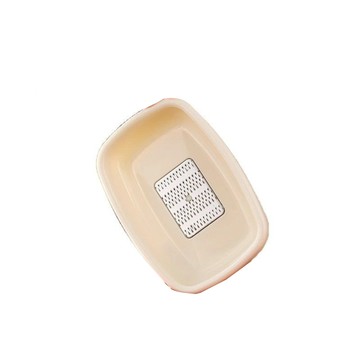 荷生活 雙向磨齒輕鬆研磨食材磨泥器 出泥細膩易清洗410不鏽鋼磨泥器-1入