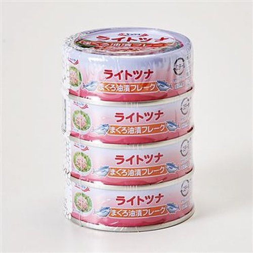 極洋 ライトツナまぐろ油漬 タイ産 70g×4P×5入