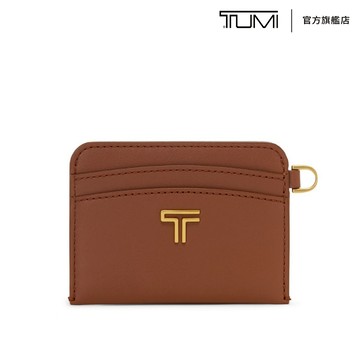 BELDEN SLG 皮革卡片夾 - 紅棕