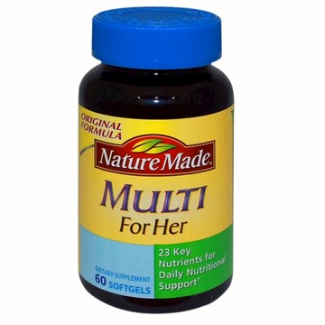 Multi For Her 60 Soft gels by Nature Made